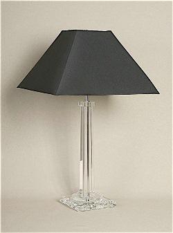 Crystal Column Lamp on Crystal Square Lamp   Crystal Table Lamps   Column Lamp   Crystal