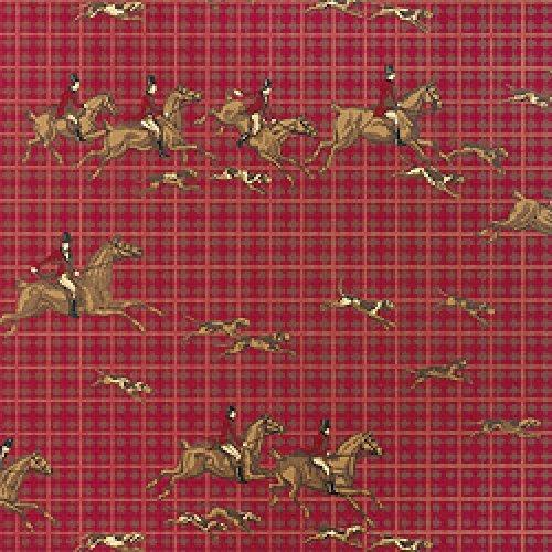 Thibaut Repertoire Tally-Ho Wallpaper Alexander Interiors,Designer